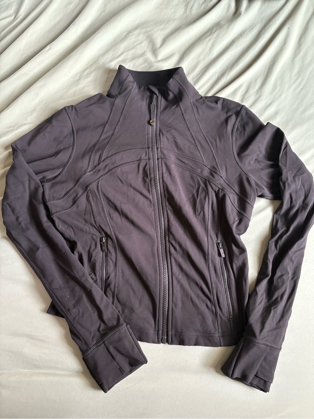 lululemon athletica Black Cropped Define Jacket